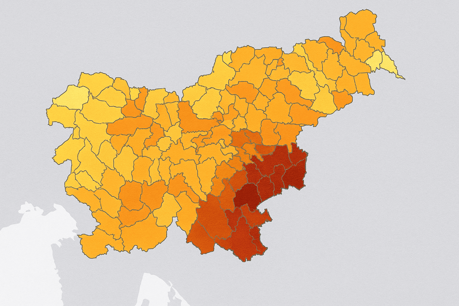 Jugovzhod Slovenije vodi po kriminalu, zahtevajo ukrepanje