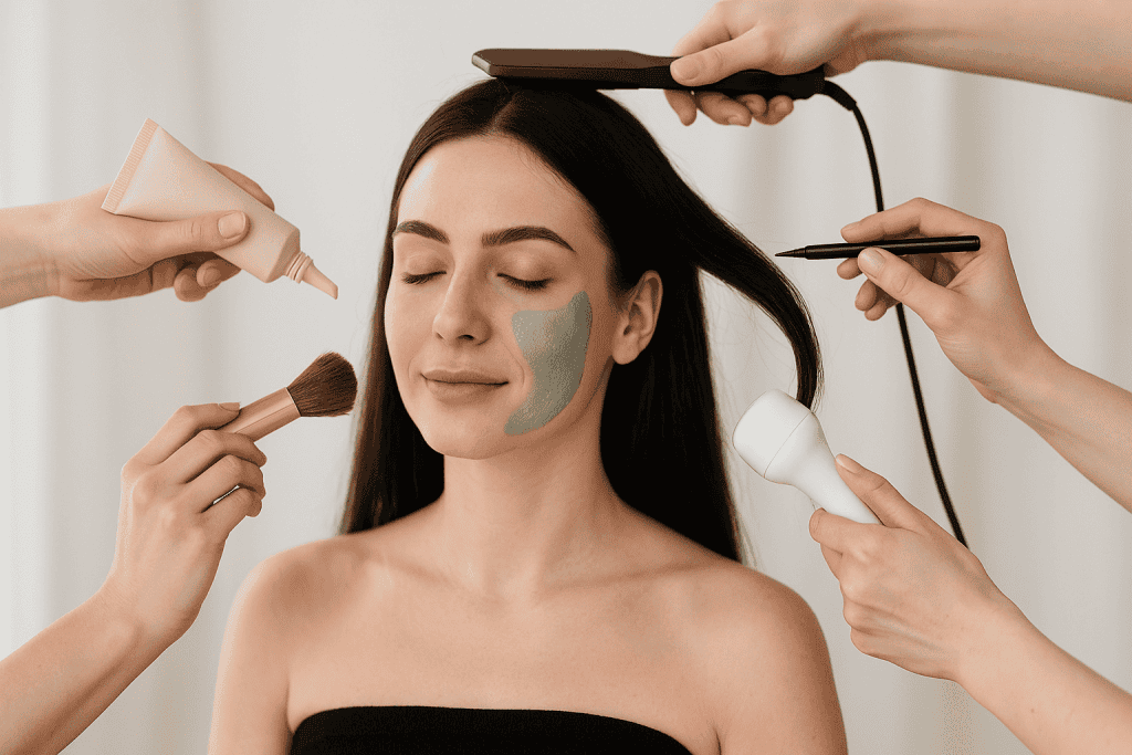 Sodobne ženske in lepotne rutine